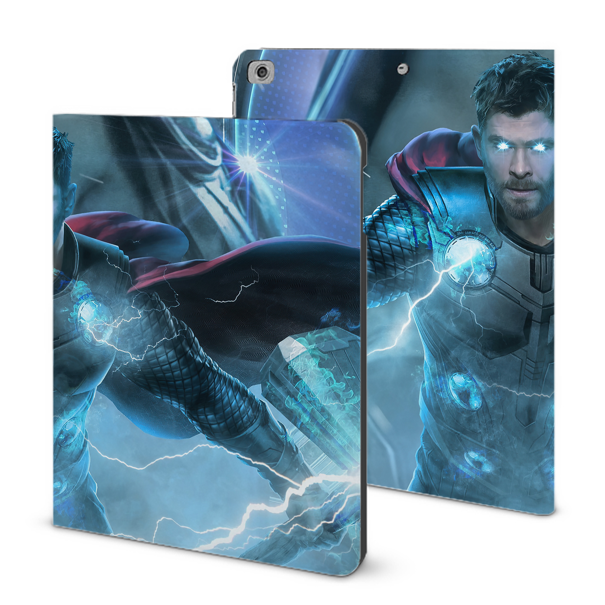 （画像用） アベンジャーズ The Avengers IPad ケース ブック型 PUレザー TPU 耐衝撃 軽量 薄型 ペン収納なし 全面保護 IPad 各モデル対応